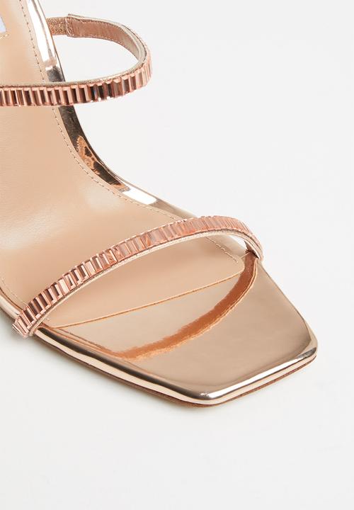 Steve Madden - Chandel heel - rose gold