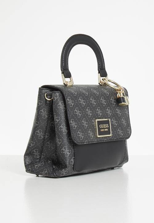 GUESS - Tyren top handle flap - coal