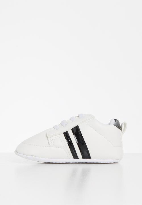 Pop Candy - Baby sneakers - white & black