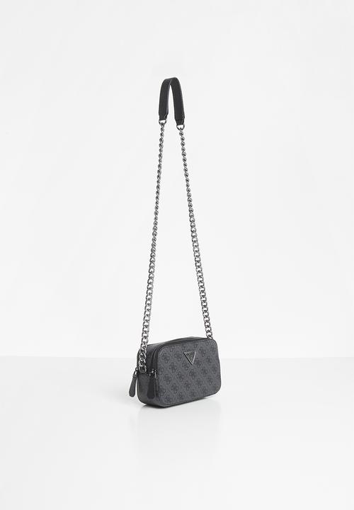 GUESS - Noelle crossbody camera - coal
