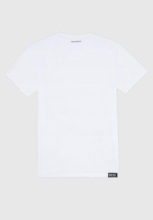 Diesel  - Umtee-michael 3pack  t-shirt - white