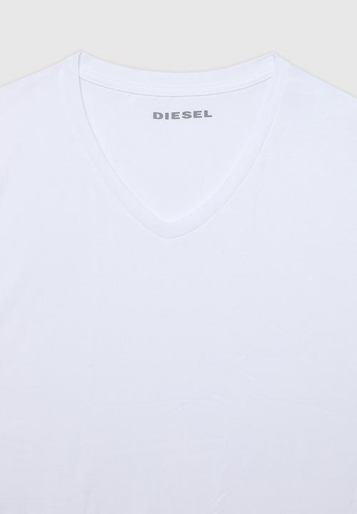 Diesel  - Umtee-michael 3pack  t-shirt - white
