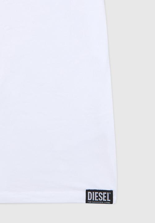 Diesel  - Umtee-michael 3pack  t-shirt - white