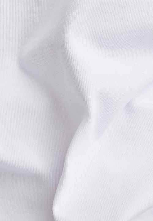 G-STAR - Summer contrast polo t - white