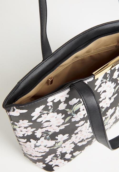Pierre Cardin - Gia floral tote - black floral