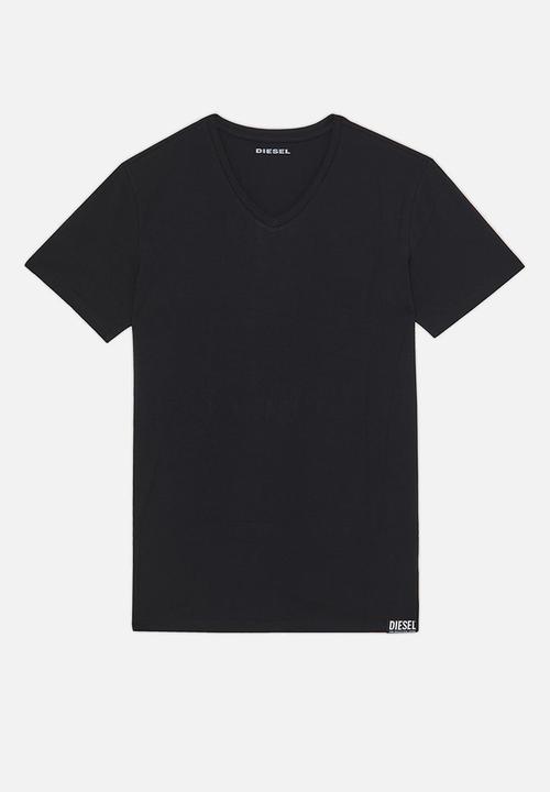 Diesel  - Umtee-michael 3pack  t-shirt - black