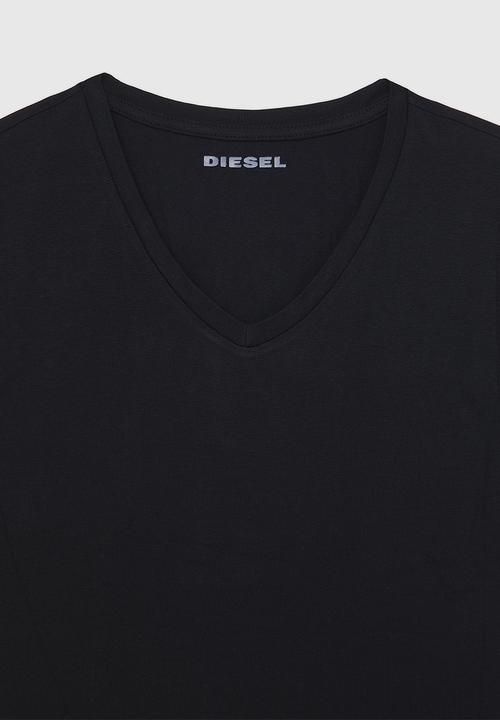 Diesel  - Umtee-michael 3pack  t-shirt - black