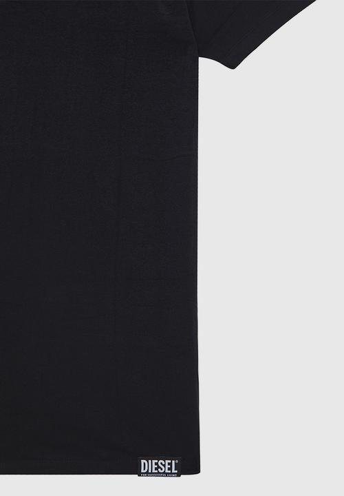 Diesel  - Umtee-michael 3pack  t-shirt - black