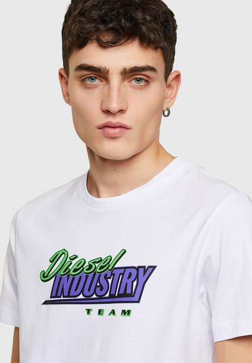 Diesel  - T-diegos-k37 t-shirt - white