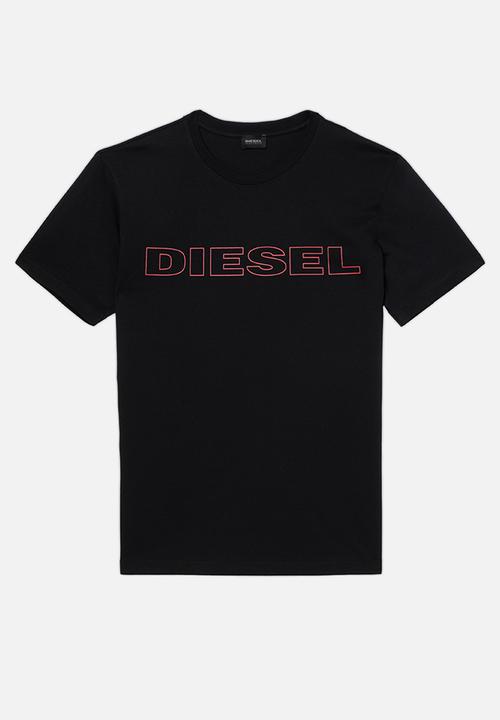 Diesel  - Umlt-jake twopack t-shirt - black/navy