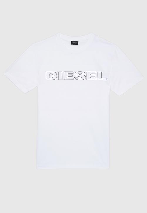 Diesel  - Umlt-jake twopack t-shirt - black/white