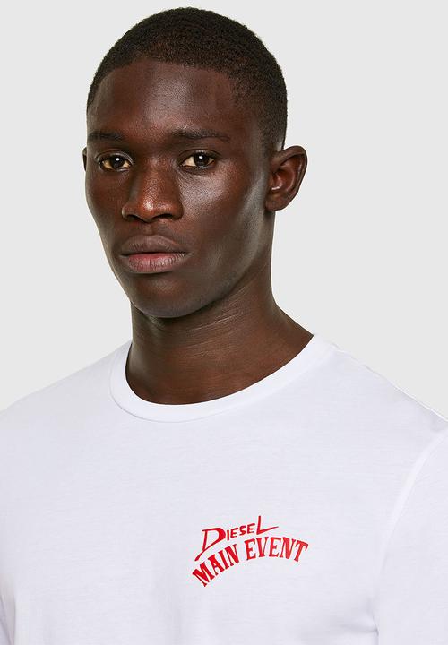 Diesel  - T-diegos-ls-k20 t-shirt- white