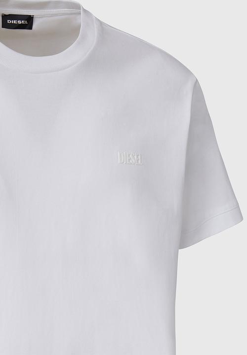 Diesel  - T-diamantik-new2 t-shirt - white