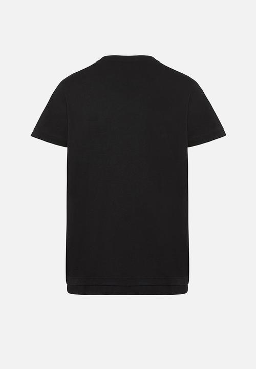 Diesel  - T-diamantik-new2 t-shirt - black