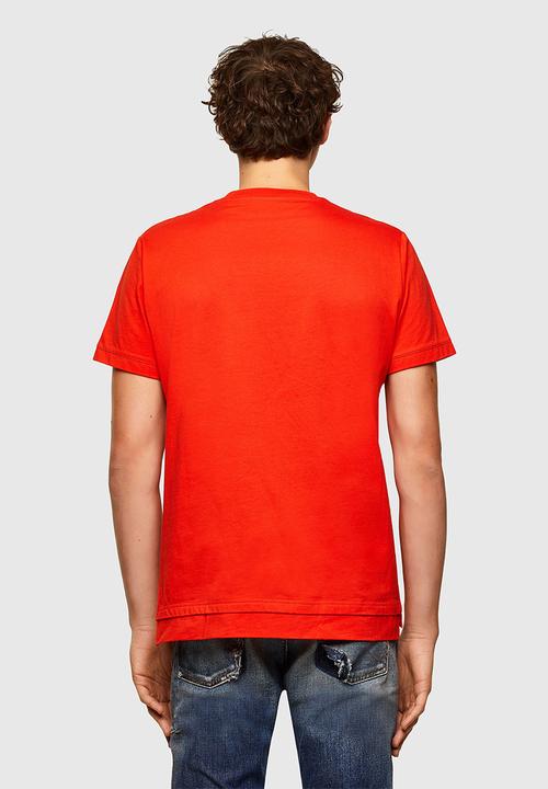 Diesel  - T-diamantik-new2 t-shirt - orange