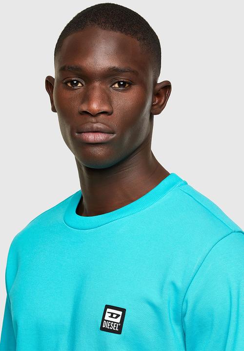 Diesel  - S-girk-k12 sweat-shirt - teal