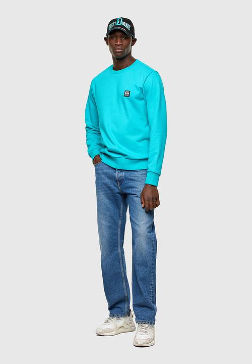Diesel  - S-girk-k12 sweat-shirt - teal