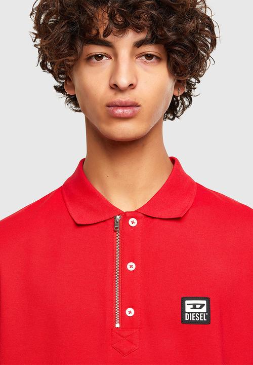 Diesel  - T-harry polo shirt - red