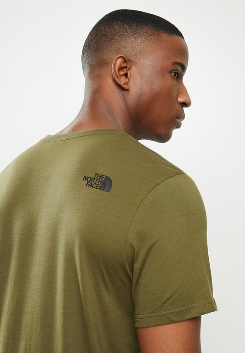 The North Face - Short sleeve woodcut dome tee - green 