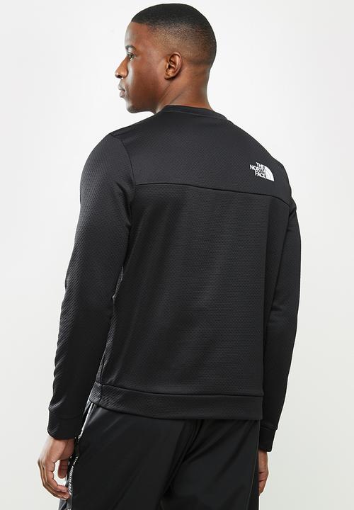 The North Face - Ma crew long sleeve tee - black