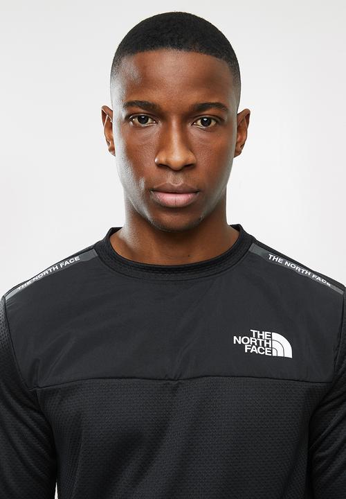 The North Face - Ma crew long sleeve tee - black