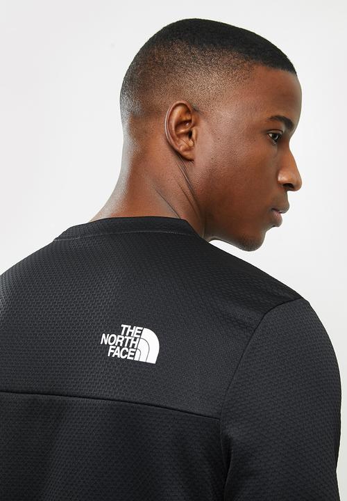 The North Face - Ma crew long sleeve tee - black