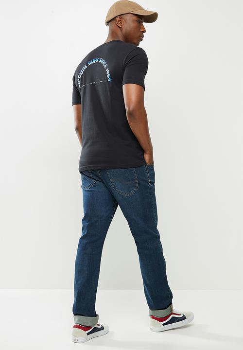 Rip Curl - Surf revival tee - black