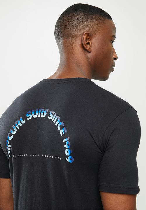 Rip Curl - Surf revival tee - black