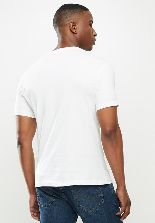 Rip Curl - Surf revival stripe tee - white