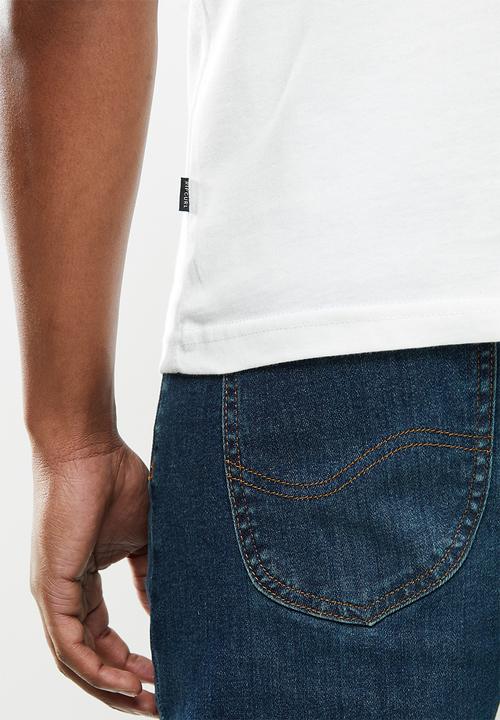 Rip Curl - Surf revival stripe tee - white