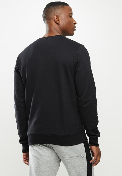 Original Penguin - Stacked logo sweat - black