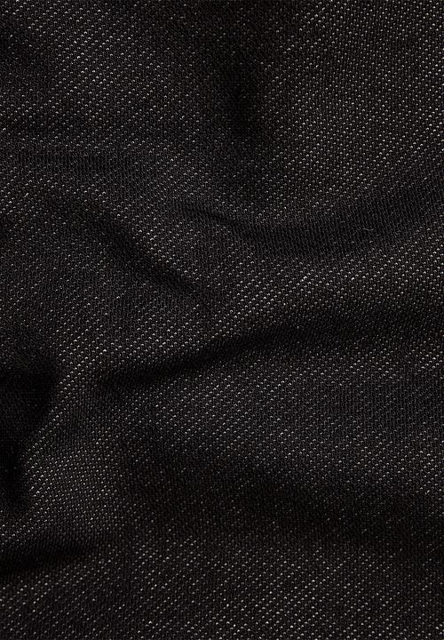 G-STAR - Half zip bound tweeter t long sleeve - black
