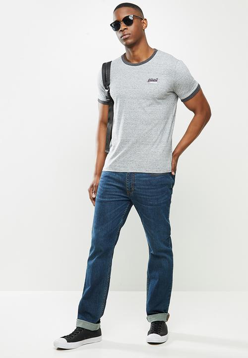 Superdry. - Ol ringer tee - grey
