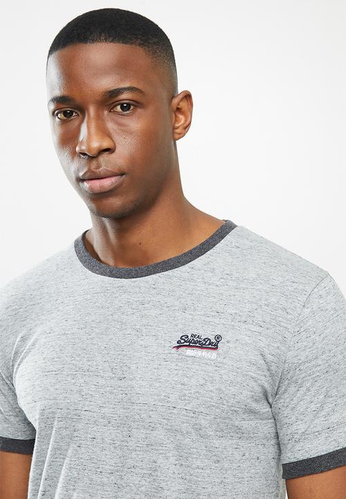 Superdry. - Ol ringer tee - grey