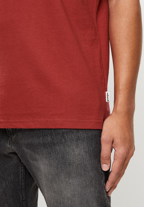 Wrangler - Classic tee - red