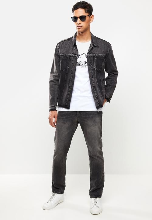 Wrangler - Mountain scope tee - white