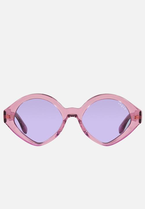 Vogue Eyewear - Vogue x MBB acetate sunglasses - pink