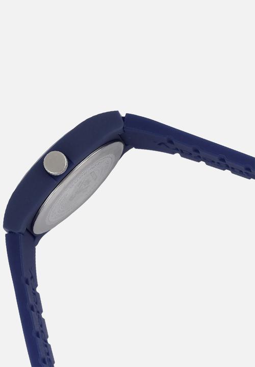 Superdry. - Silicone strap watch - navy