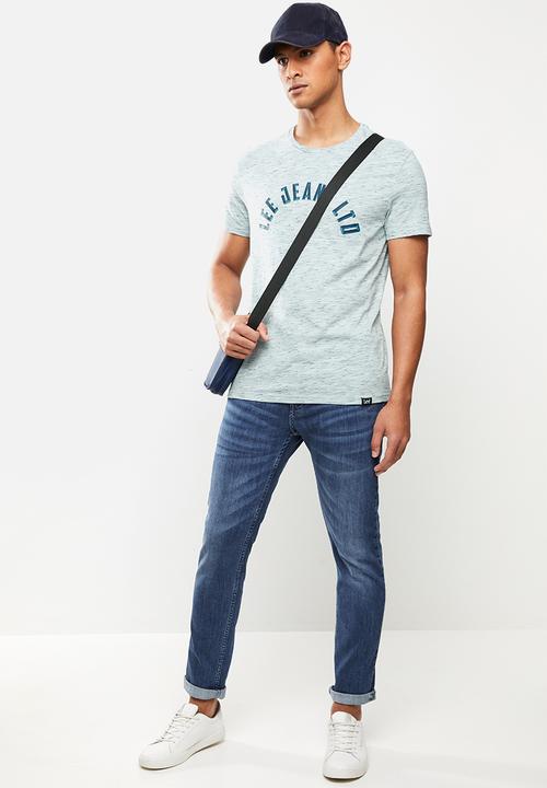 Lee  - Jeans limited injection tee - light grey