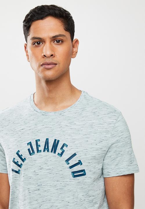 Lee  - Jeans limited injection tee - light grey