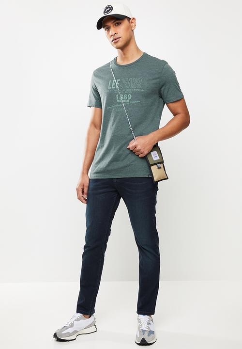 Lee  - Never dies tee - blue