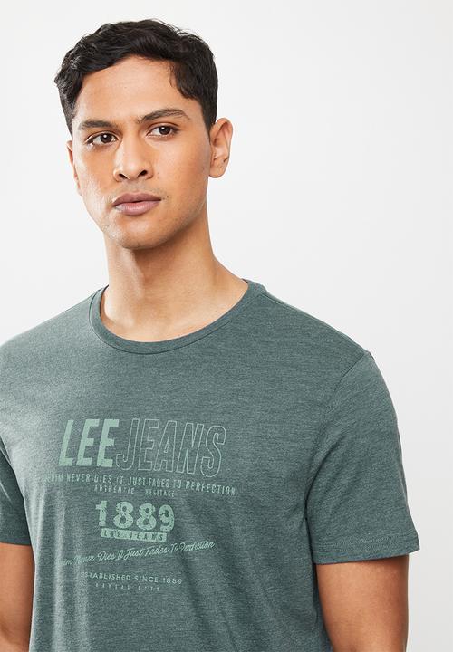 Lee  - Never dies tee - blue