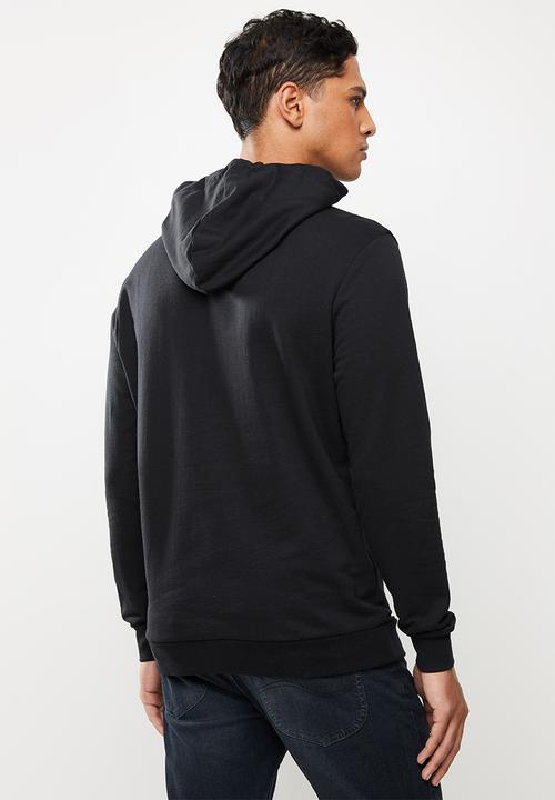Lee  - Original denim hoodie - black