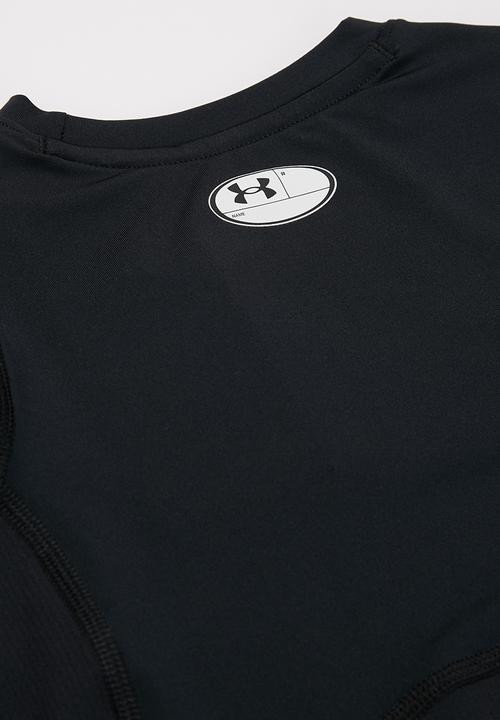 Under Armour - Ua boys hg long sleeve tee - black