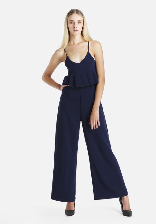 lavish alice navy jumpsuit