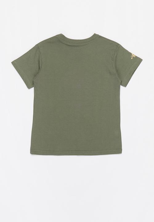 Quiksilver - Africa traveller boy short sleeve tee - green