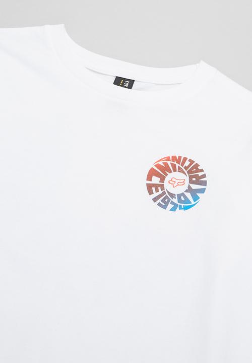 Fox - Revolver long sleeve - white