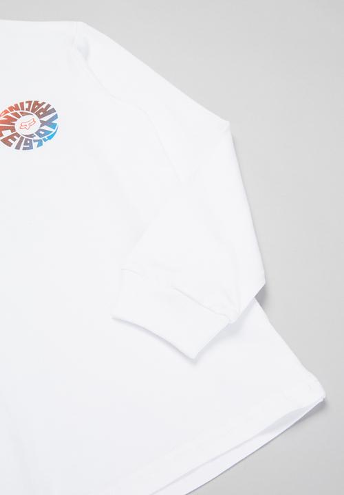 Fox - Revolver long sleeve - white