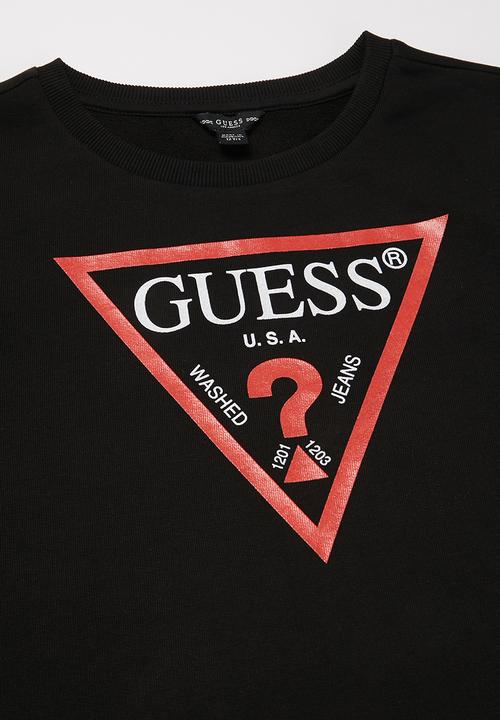 GUESS - Basic active pullover - black