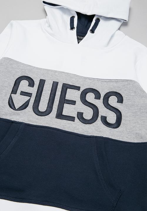 GUESS - Boys long sleeve pullover - white 